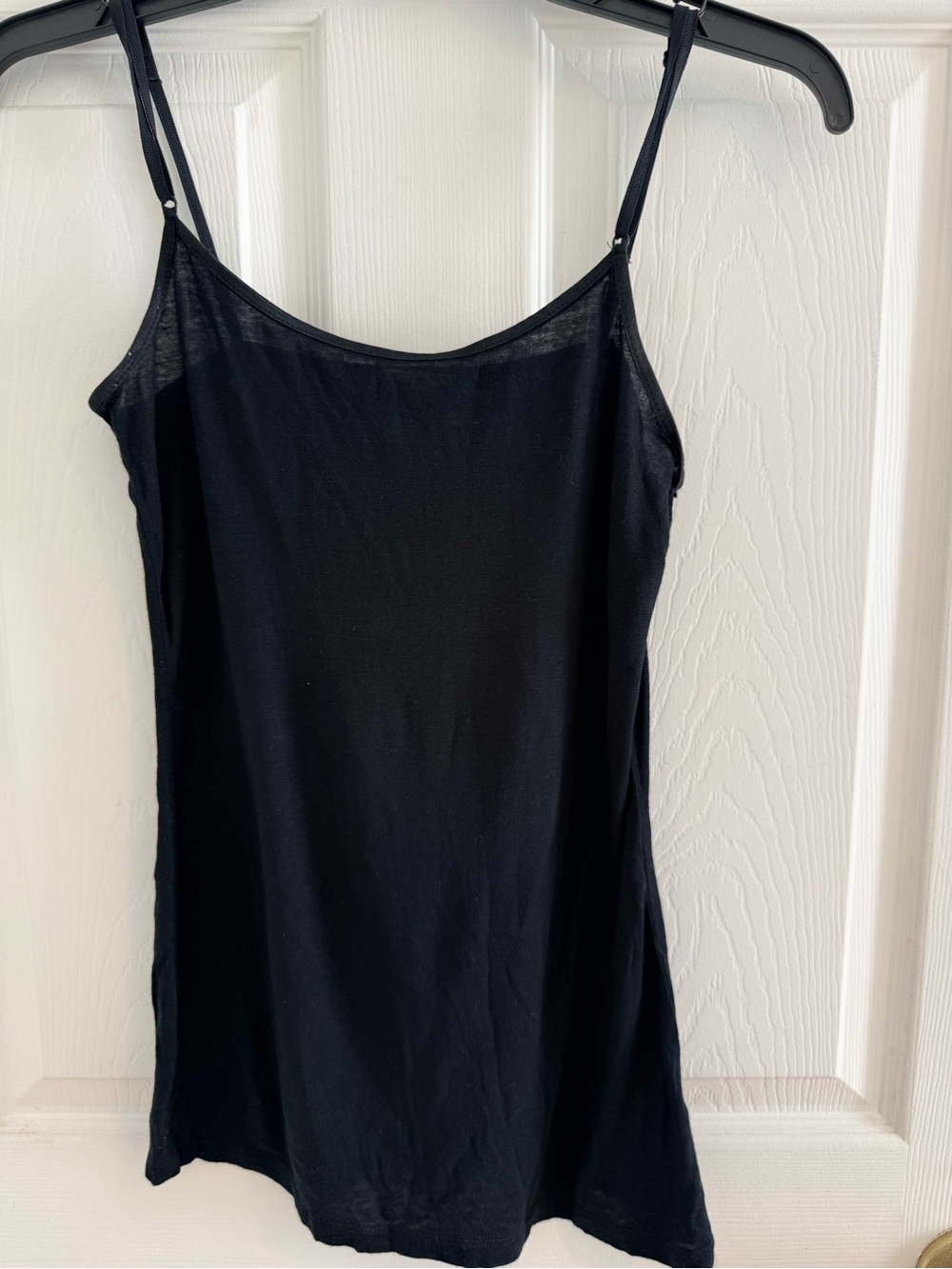 Zenana Outfitters Black Adjustable-Strap Camisole